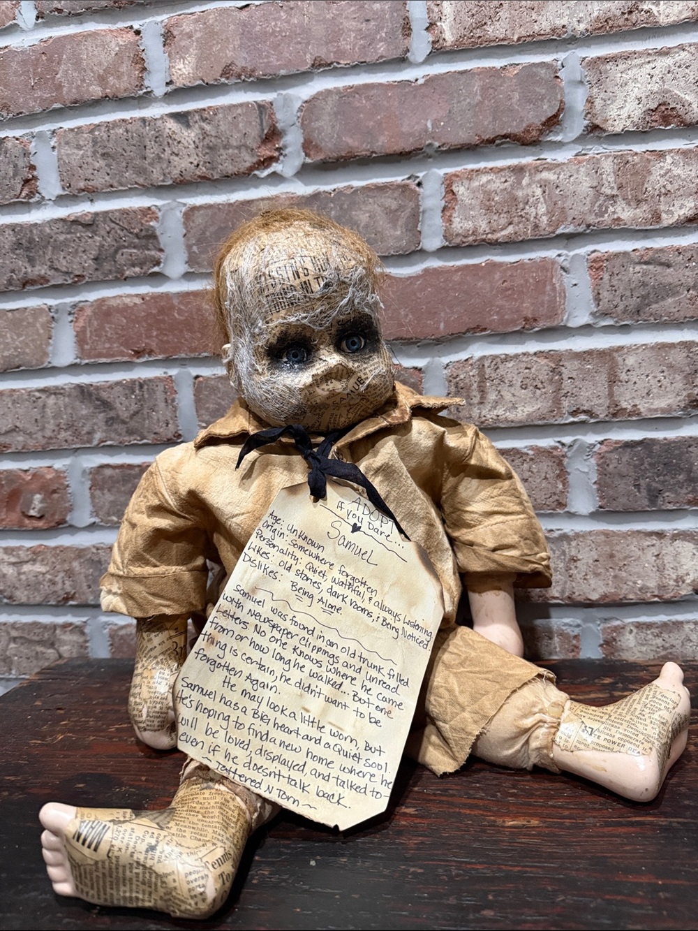 Samuel Halloween Spooky Doll